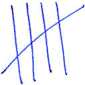 five tally marks