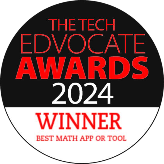2023 Winner, The Tech Edvocate Awards, Best Math App or Tool