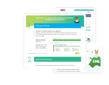 IXL for Daily Instruction