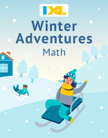 Winter Adventures skill plan for math