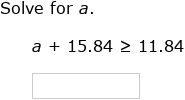 IXL | Solve one-step addition and subtraction inequalities | 7th grade math