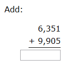 Practicing Sixth grade math: 'Add, subtract, multiply, or divide two whole numbers'