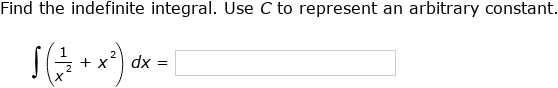 IXL - Find indefinite integrals using the power rule: integer exponents ...