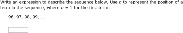 IXL - Write variable expressions for arithmetic sequences (Geometry ...