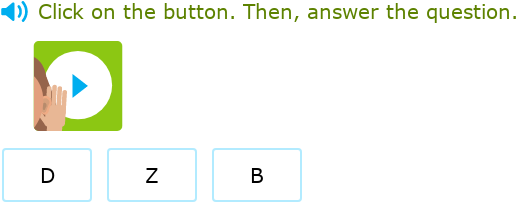 IXL | Choose the letter that matches the consonant sound: B, D, J, K, P ...