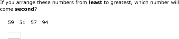 IXL Put Numbers In Order 1st Grade Math