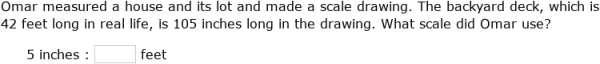 IXL | Scale drawings: word problems | 7th grade math
