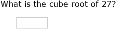 IXL | Square roots and cube roots | 8th grade math