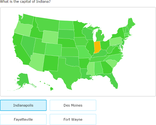 IXL - Identify state capitals of the Midwest (5th grade social studies