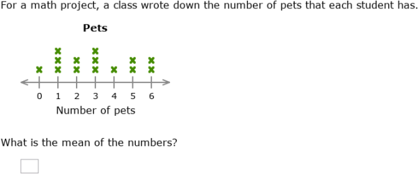 IXL | Interpret line plots to find the mean | 4th grade math