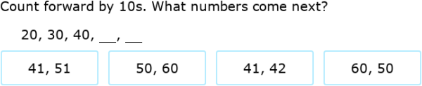 IXL | Count forward by tens | Kindergarten math