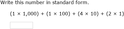 IXL | Convert numbers between standard form and expanded notation: up ...