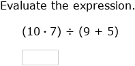 IXL | Evaluate numerical expressions | 6th grade math