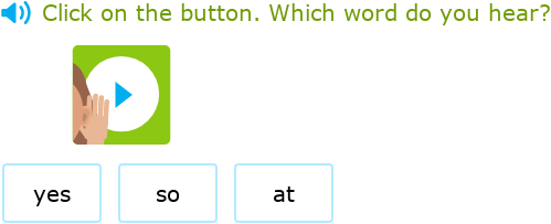 IXL | Read sight words set 6: down, go, out, so, two | Pre-K language arts