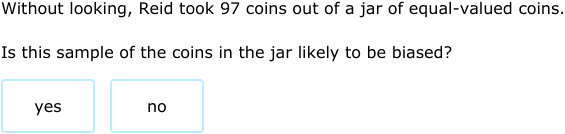 IXL - Identify biased samples (Algebra 1 practice)
