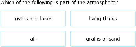 IXL | Describe the lithosphere, biosphere, hydrosphere, and atmosphere ...