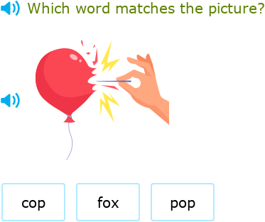 IXL | Choose the short o word that matches the picture: lowercase | Pre ...