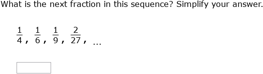 IXL - Number sequences (Algebra 2 practice)