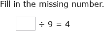 IXL | Division facts to 12: find the missing number | 4th grade math