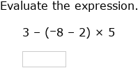IXL | Evaluate numerical expressions involving integers | 6th grade math
