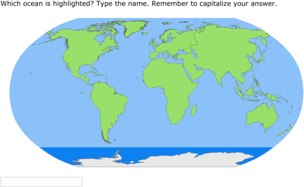 IXL | Name oceans and continents | 4th grade social studies