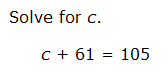 Practicing Sixth grade math: 'Solve one-step equations with whole numbers'