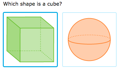 IXL - Select three-dimensional shapes (2nd grade math practice)