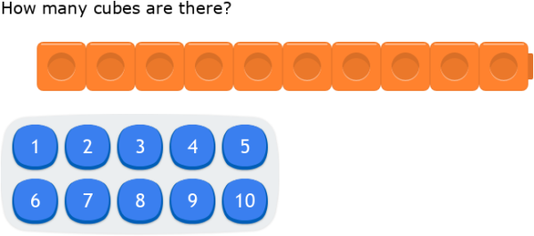 IXL | Count cubes - up to 10 | Kindergarten math