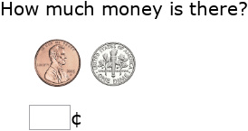IXL | Count money - pennies through dimes | Kindergarten math