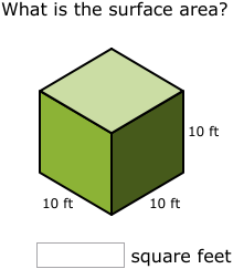 IXL | Surface area of cubes and rectangular prisms | 6th grade math