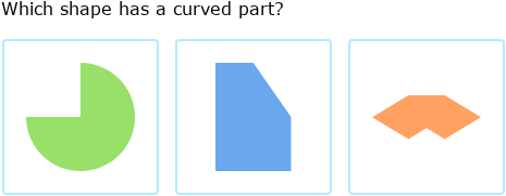 Curvd Shaped Math IXL | Curved parts | 2nd grade math