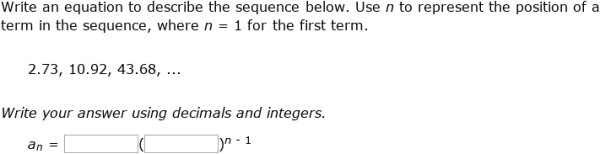 IXL - Write variable expressions for geometric sequences (Geometry ...