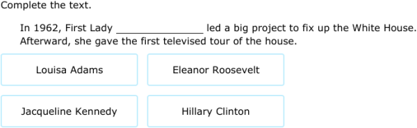 IXL | The White House | 5th grade social studies