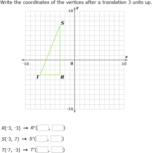 IXL | Translations: find the coordinates | 8th grade math