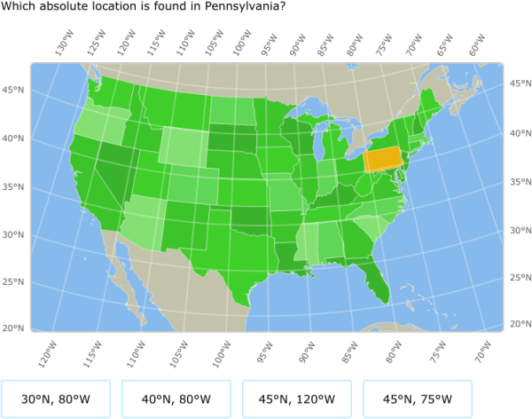 IXL - Use lines of latitude and longitude (4th grade social studies ...