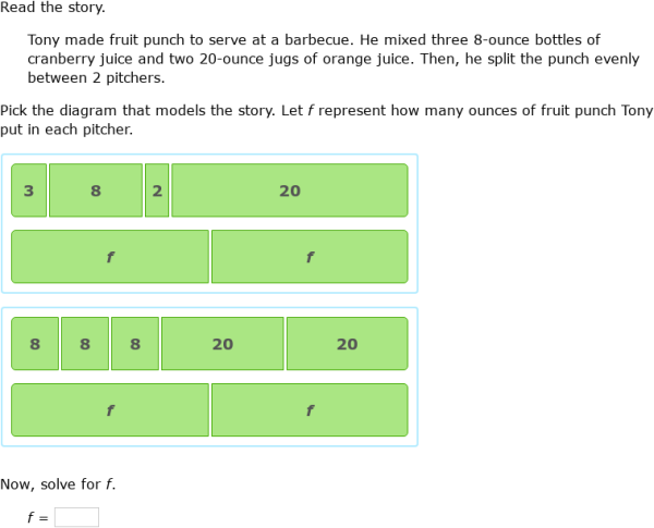 IXL | Represent and solve multi-step word problems with strip diagrams ...