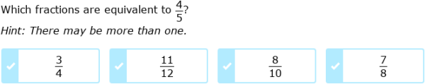 IXL | Identify equivalent fractions | 4th grade math