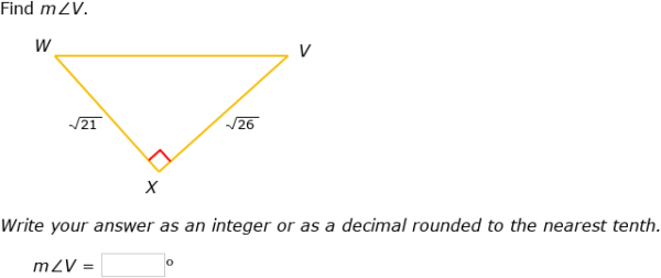 IXL - Find angle measures using inverse tangent (Geometry practice)
