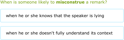 IXL | Words with mis- | 10th grade language arts