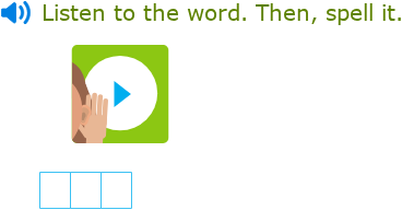 IXL | Spell words with open syllables | 1st grade language arts