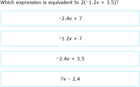 IXL | Identify equivalent expressions using the distributive property ...