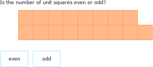 IXL | Even or odd number of shapes - up to 20 | 2nd grade math