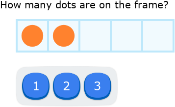 3 Frame Math IXL | Count on frames - up to 3 | Pre-K math