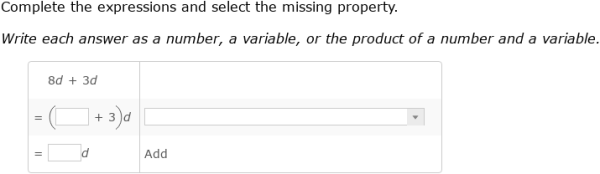 IXL | Write equivalent expressions using properties | 7th grade math