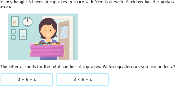 IXL | Write equations with unknown numbers to represent word problems ...