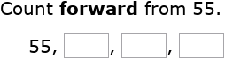 IXL | Count forward - up to 100 | Kindergarten math