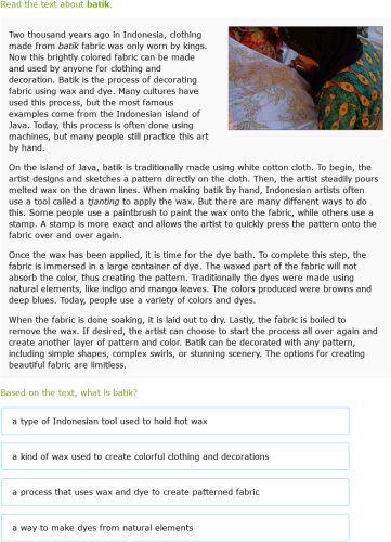 IXL | Read passages about sports and hobbies | 6th grade language arts