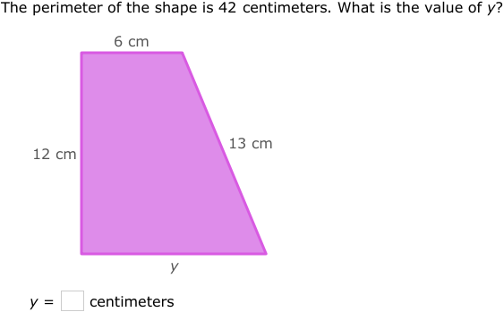 IXL - Perimeter with whole number side lengths (5th grade math practice)