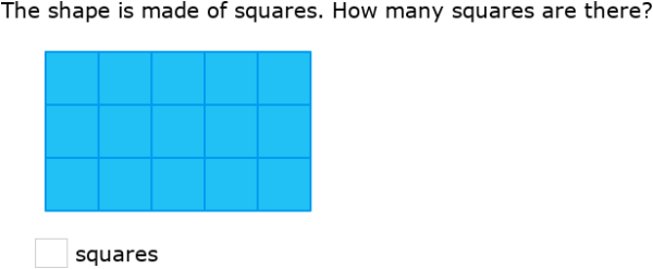 IXL | Count the number of squares in a rectangle | Kindergarten math
