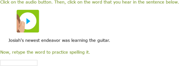 IXL | Learn to spell common words: set 3 | 8th grade language arts